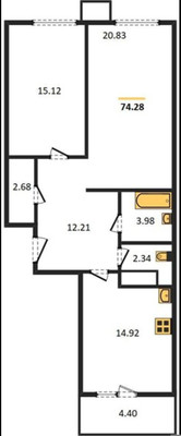 Купить 2-комнатную квартиру